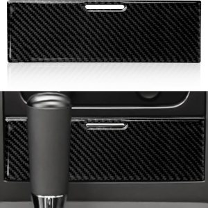 Caja de almacenamiento de automóvil, cubierta adhesiva de fibra de carbono, decoración para Ford F150 (2004-2008) Lincoln Mark LT (2005-2008), Caja de almacenamiento de automóvil, cubierta adhesiva de fibra de carbono, decoración para Ford F150 (2004-2008) Lincoln Mark LT (2005-2008),