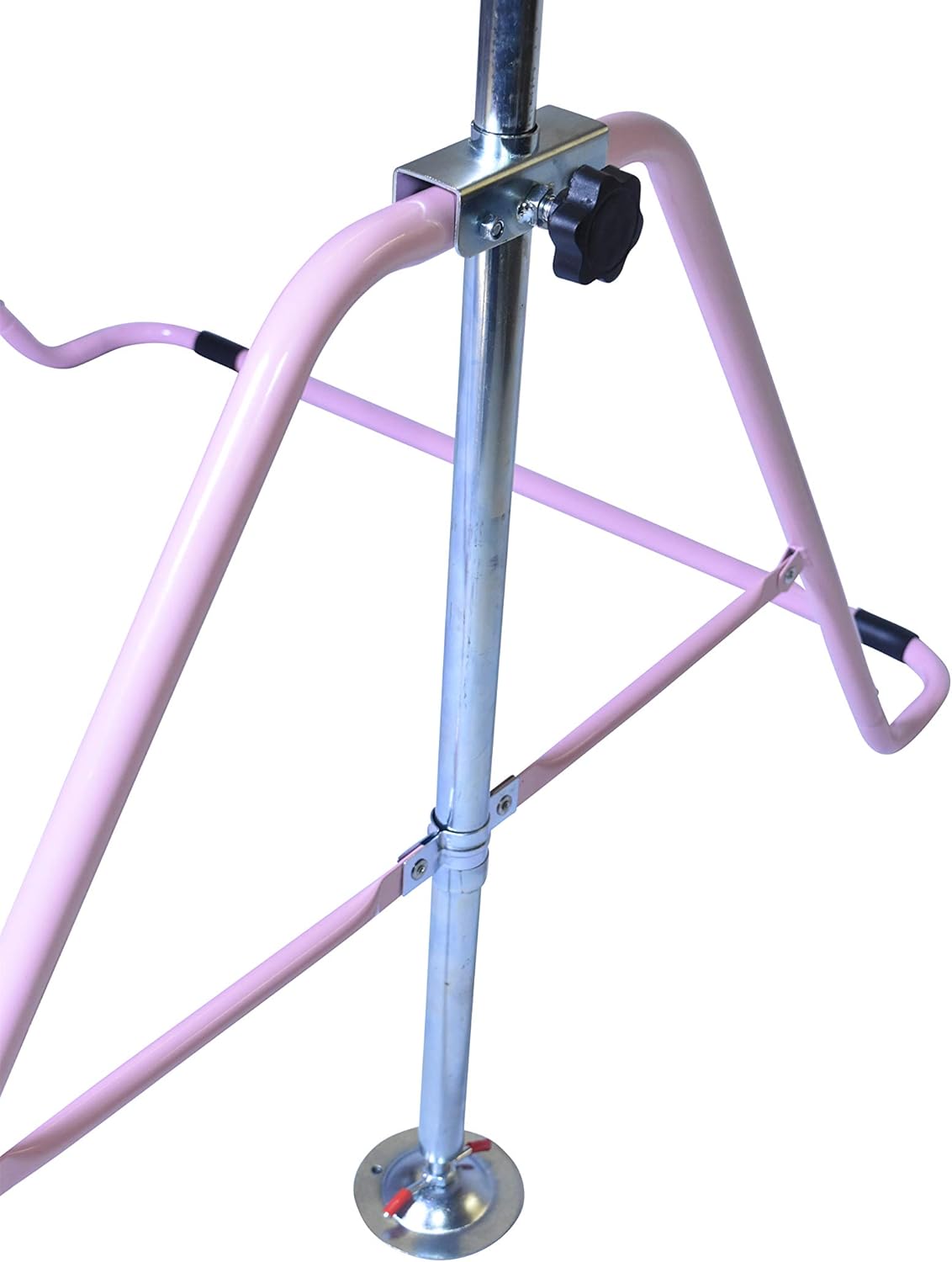 XINDONGSHENG – Barra de gimnasia atlética expansible para niños, barra de equilibrio para entrenamiento junior, gimnasio, color morado con 2 pies x