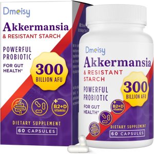 300 mil millones de AFU Akkermansia Muciniphila – Probióticos vivos para mujeres y hombres, probióticos Akkermansia para digestivo, intestino, 300 mil millones de AFU Akkermansia Muciniphila – Probióticos vivos para mujeres y hombres, probióticos Akkermansia para digestivo, intestino,