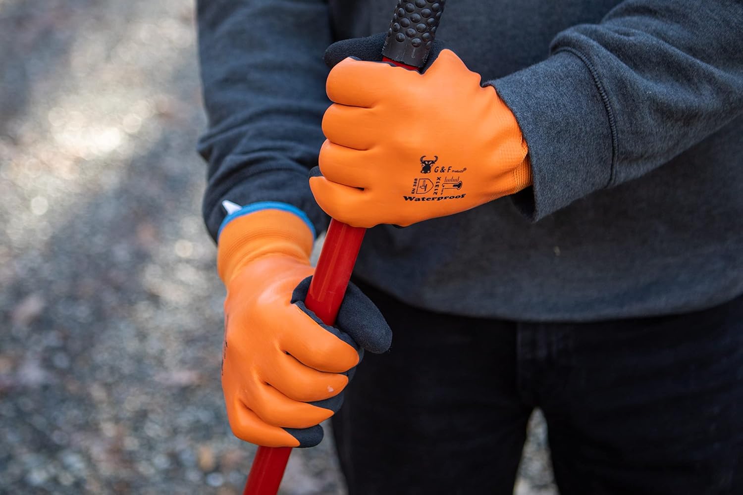 G & F Products Guantes impermeables de invierno unisex
