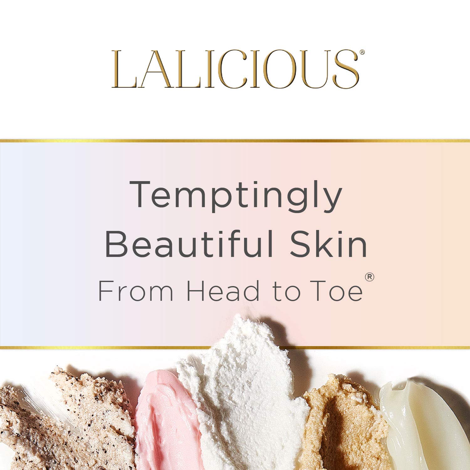 LaLicious Sugar Tiare Flower Extraordinary Whipped Sugar Scrub – Exfoliante de azúcar de caña para cuerpo y pies, exfoliante e hidratante para el