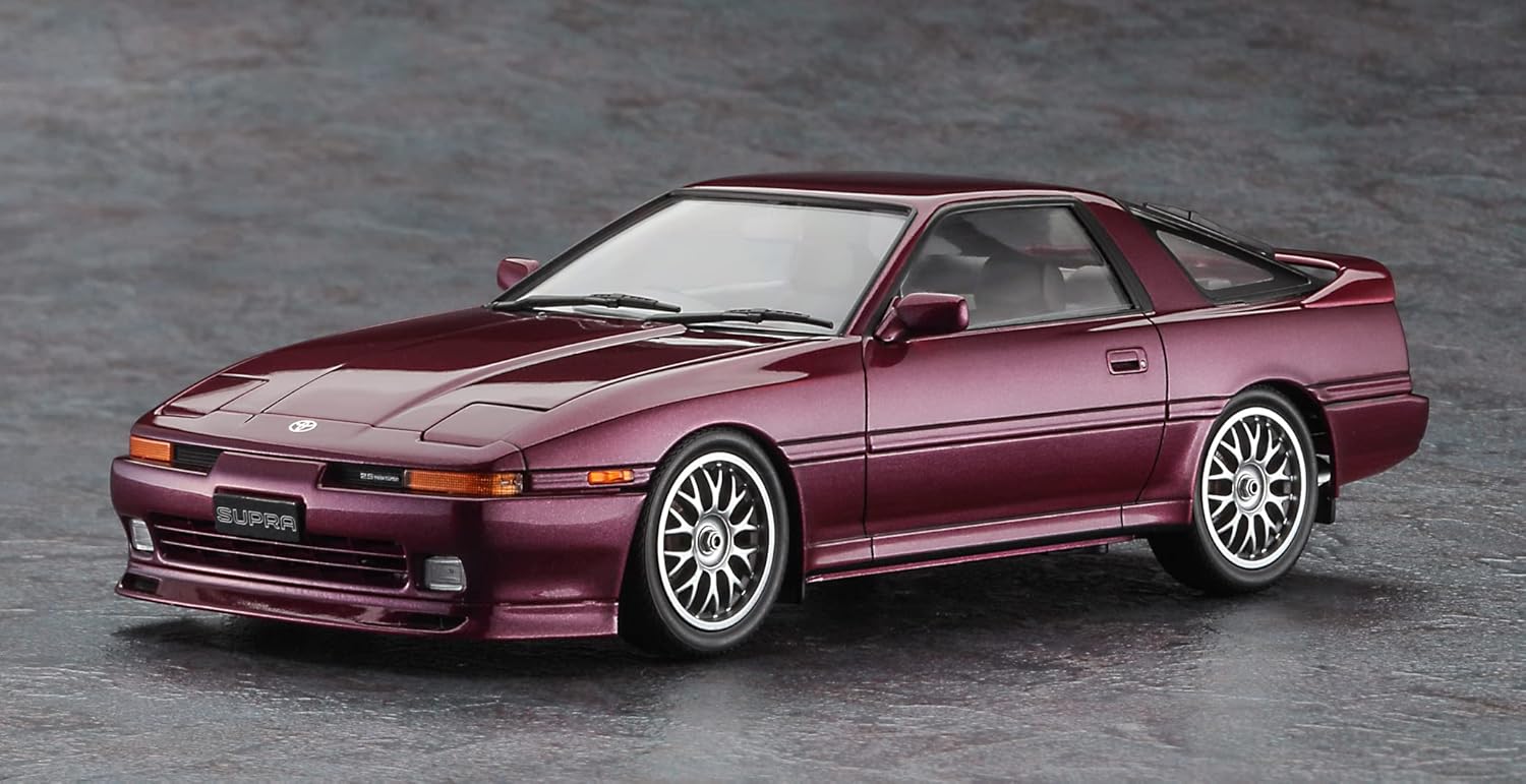 Hasegawa 20645 124 Toyota Supra A70, 2.5 GT Twin Turbo R Model Kit, Multi-Colour