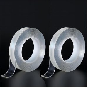 Kaisiking Cinta adhesiva de doble cara resistente para montaje resistente y transparente, nano cinta extraíble para colgar cuadros (1.18 x 120 Kaisiking Cinta adhesiva de doble cara resistente para montaje resistente y transparente, nano cinta extraíble para colgar cuadros (1.18 x 120