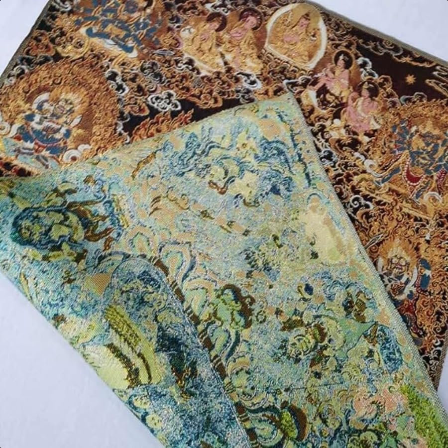 Thangka – Tapiz de seda para colgar en la pared, diseño tibetano, Yama Dharmaraja, deidad budista, Yamantaka, Tangka, yoga, decoración del hogar,
