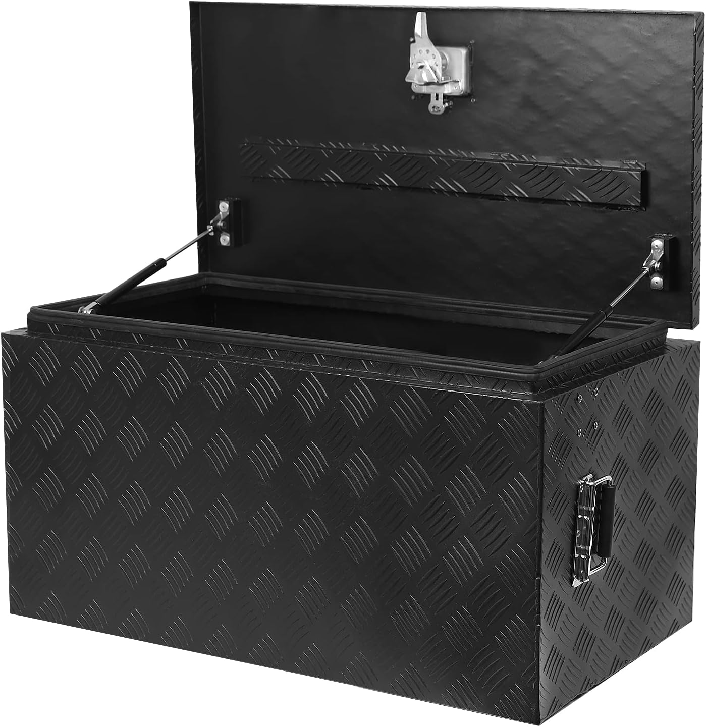 Caja de herramientas para camión de 30 pulgadas, impermeable, cuadrada, para almacenamiento, barra de aluminio, herramienta de banda de rodadura,