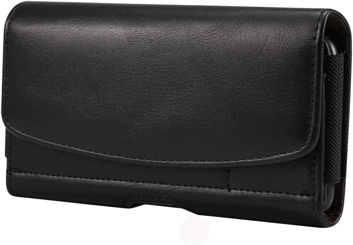 Funda horizontal para teléfono celular con clip para cinturón para Samsung Galaxy S22 PlusS20 FE S23 PlusS23 FEA52 A53 A33 A32 A52s iPhone 14 Pro