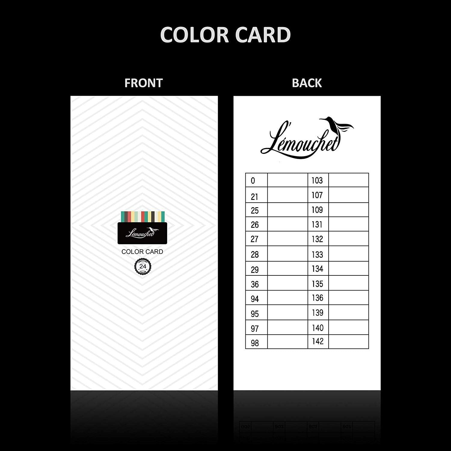 L’ÉMOUCHET Rotuladores gemelos de 24 colores con doble punta de animación artística con estuche de transporte para bocetos, colorear, pintura,