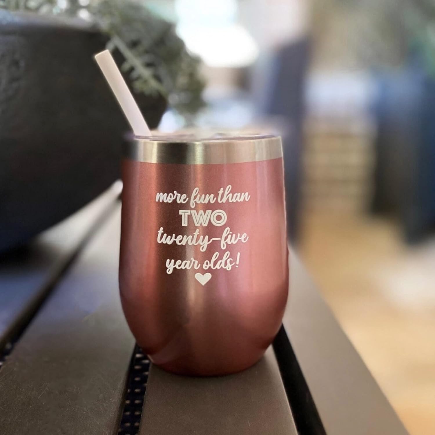 Vaso con texto en inglés “More Fun Than Two Twenty-Five Year”, regalo de cumpleaños número 50, taza de viaje del 50 cumpleaños, regalo de fiesta de
