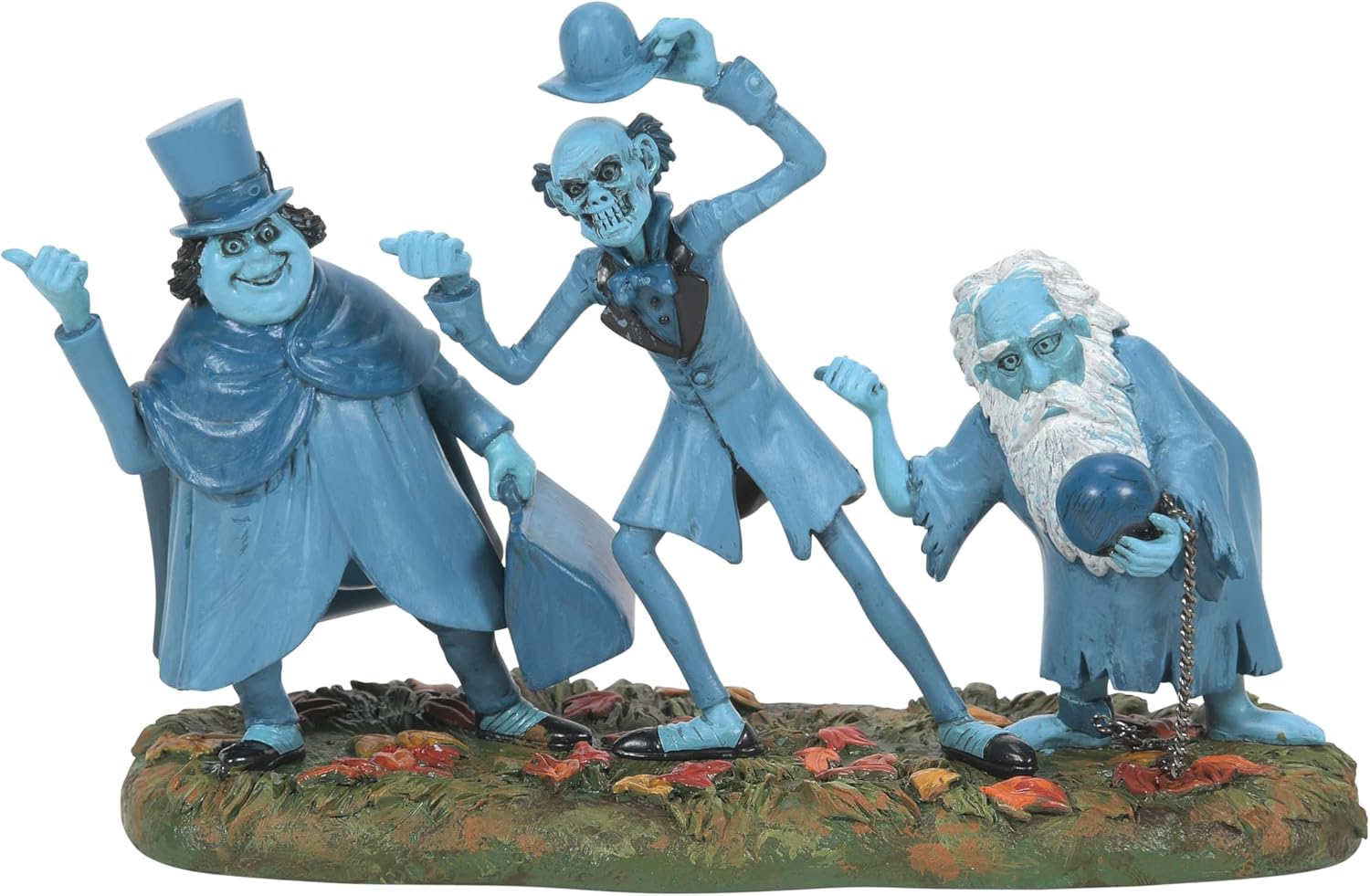 Department 56 Snow Village Halloween Disney The Haunted Mansion Beware of Hitchhikers – Figura de 3.74 pulgadas, multicolor