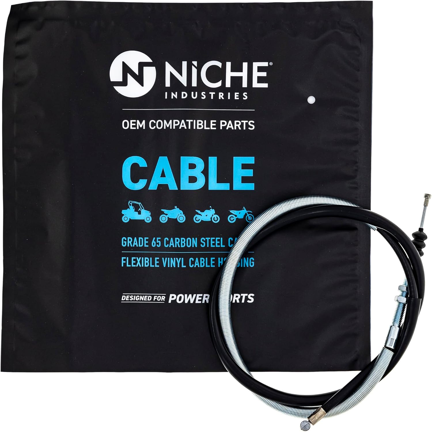 NICHE Cable de embrague para Yamaha Raptor 660R YFM660R 5LP-26335-10-00
