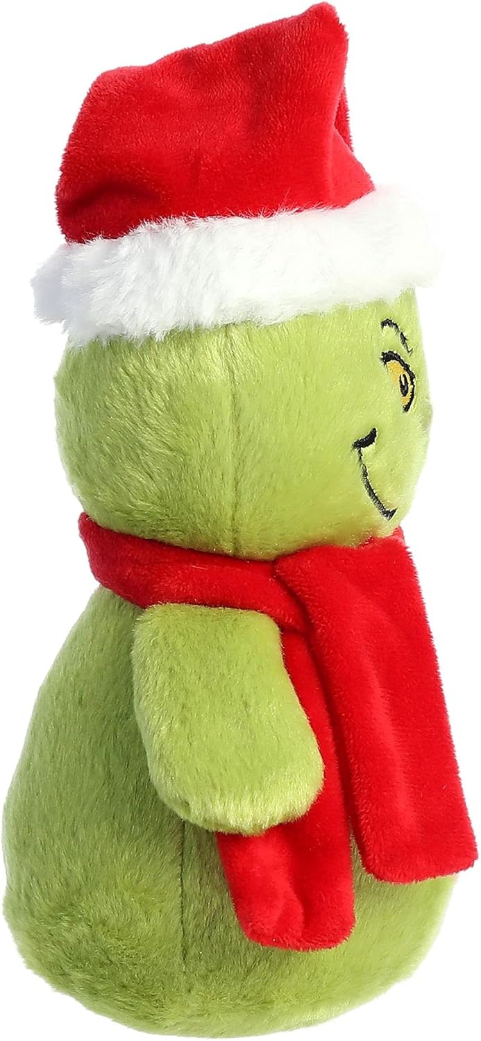 Aurora Fantástico muñeco de nieve Dr. Seuss Grinch – Narración mágica – Inspiración literaria – Verde 8 pulgadas