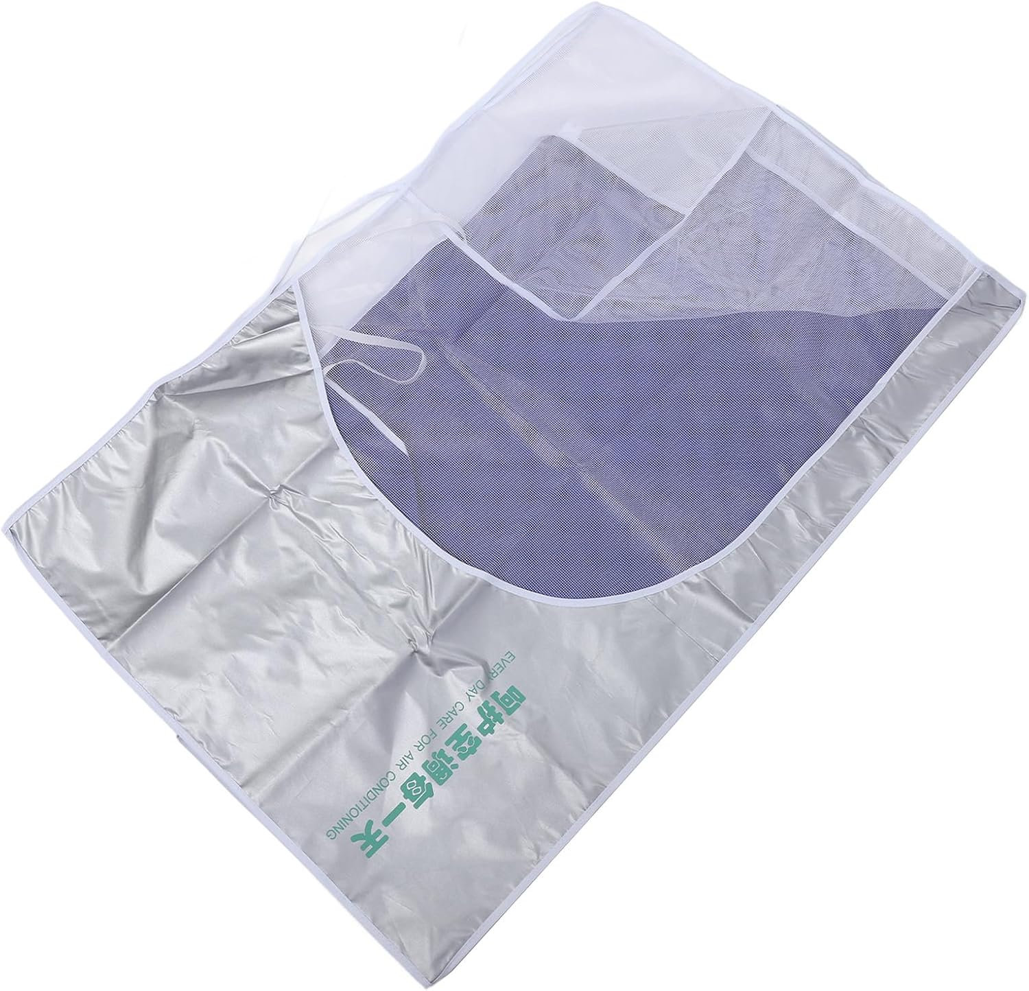 Cubierta duradera de CA para unidades exteriores, protección para todo tipo de clima, resistente al agua, diseño resistente al viento, se adapta a