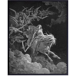 Grim Reaper Poster – Satanic Decor – Lucifer Merchandise – John Milton Paradise Lost – Hail Satan – Beelzebub – Gothic Home Decor – Goth Wall Decor Grim Reaper Poster – Satanic Decor – Lucifer Merchandise – John Milton Paradise Lost – Hail Satan – Beelzebub – Gothic Home Decor – Goth Wall Decor