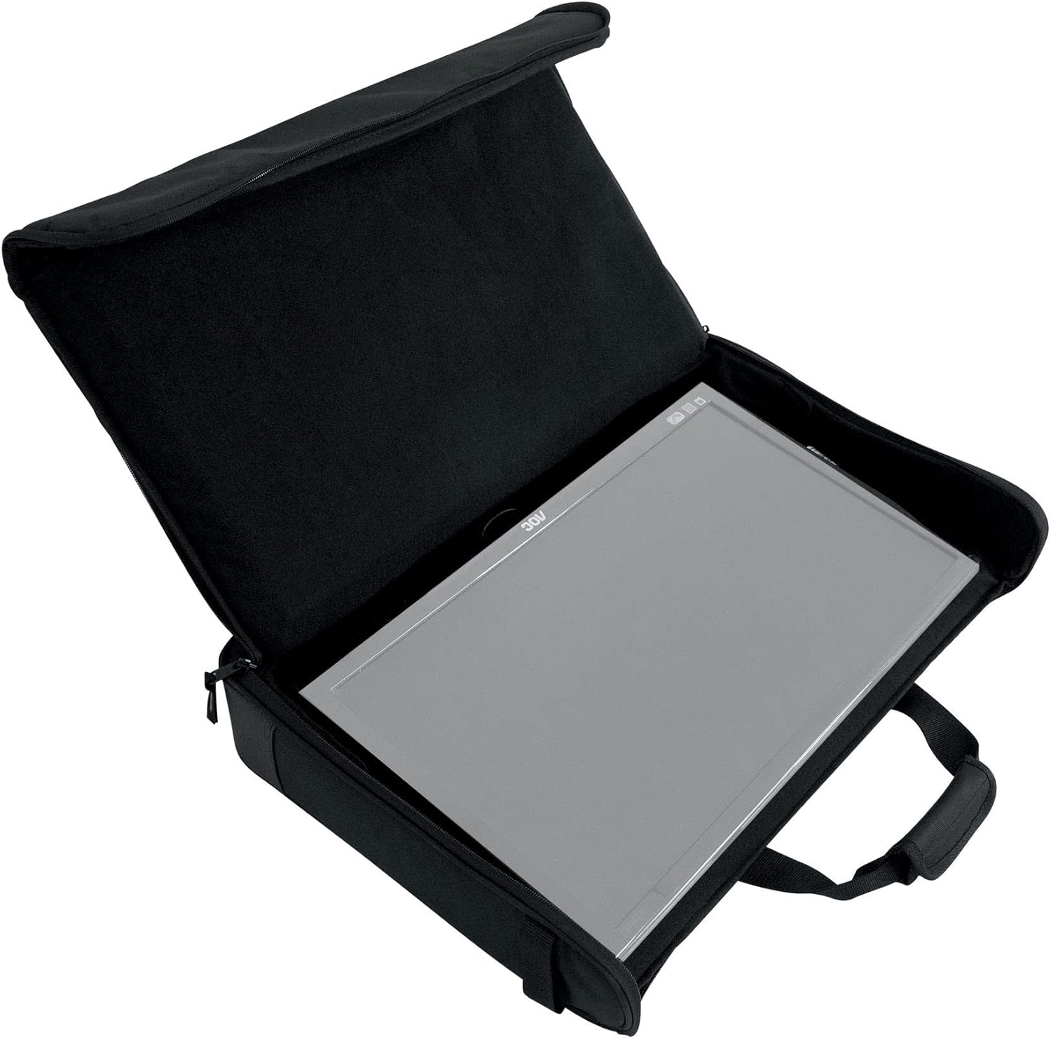 Rockville TVB1924-1 – Bolsa de viaje acolchada para pantalla de TV LCD para monitores de 19″ a 24″
