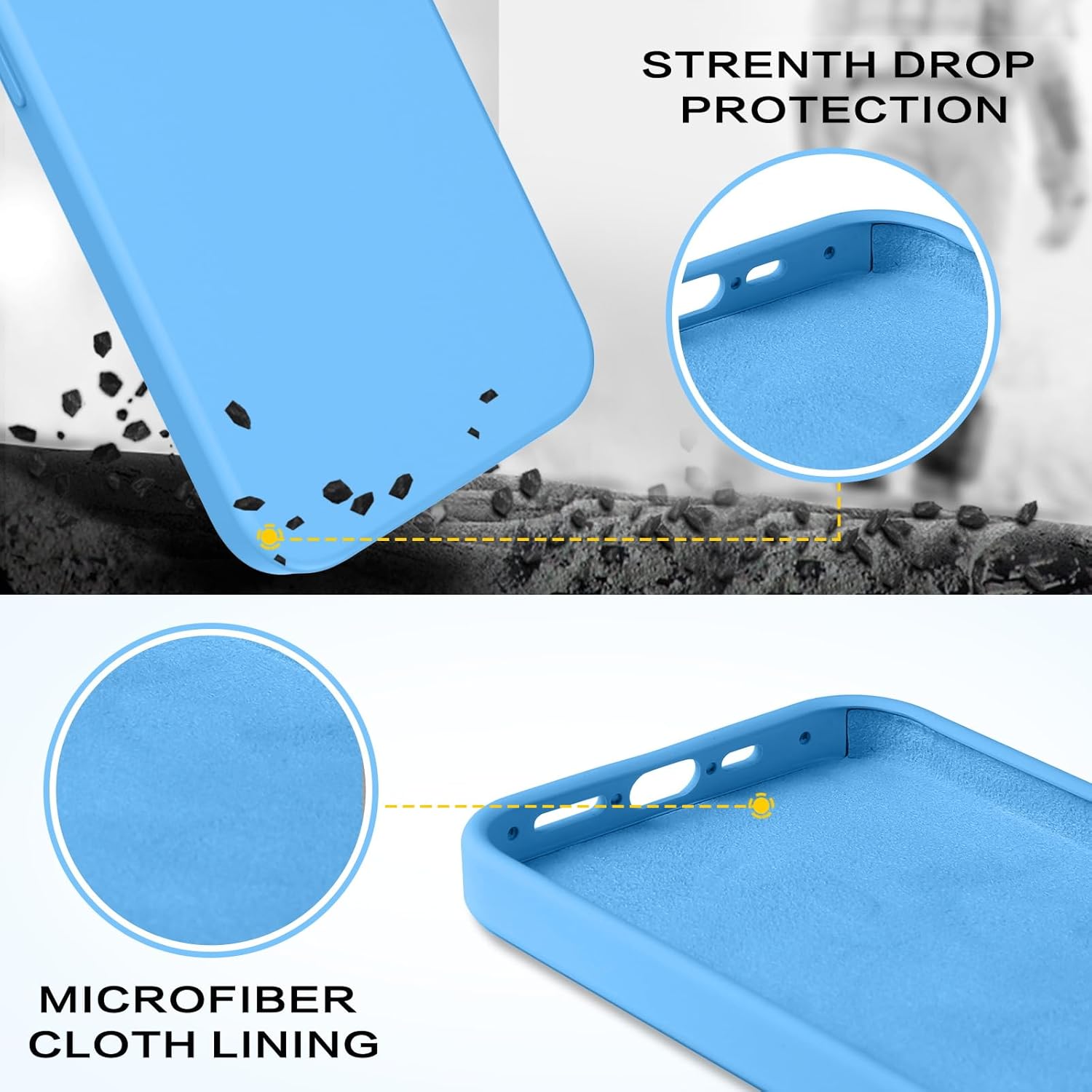 BENTOBEN Funda para iPhone 13 Pro Max, funda para iPhone 13 Pro Max con Magsafe, magnética, ajuste delgado, silicona líquida suave, antiarañazos, a