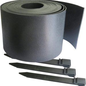 Borde de borde de paisaje, pared de 5 pulgadas de alto, borde de jardín, borde de cama de flores, bordes de plástico para paisajismo, bordes de goma Borde de borde de paisaje, pared de 5 pulgadas de alto, borde de jardín, borde de cama de flores, bordes de plástico para paisajismo, bordes de goma