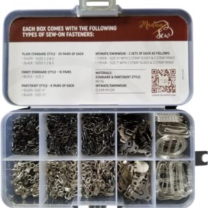 Madam Sew Juego de cierres de gancho y ojal  150 pares  Cierres de ojos de costura para vestidos, tops, faldas, pantalones y trajes de baño Madam Sew Juego de cierres de gancho y ojal  150 pares  Cierres de ojos de costura para vestidos, tops, faldas, pantalones y trajes de baño