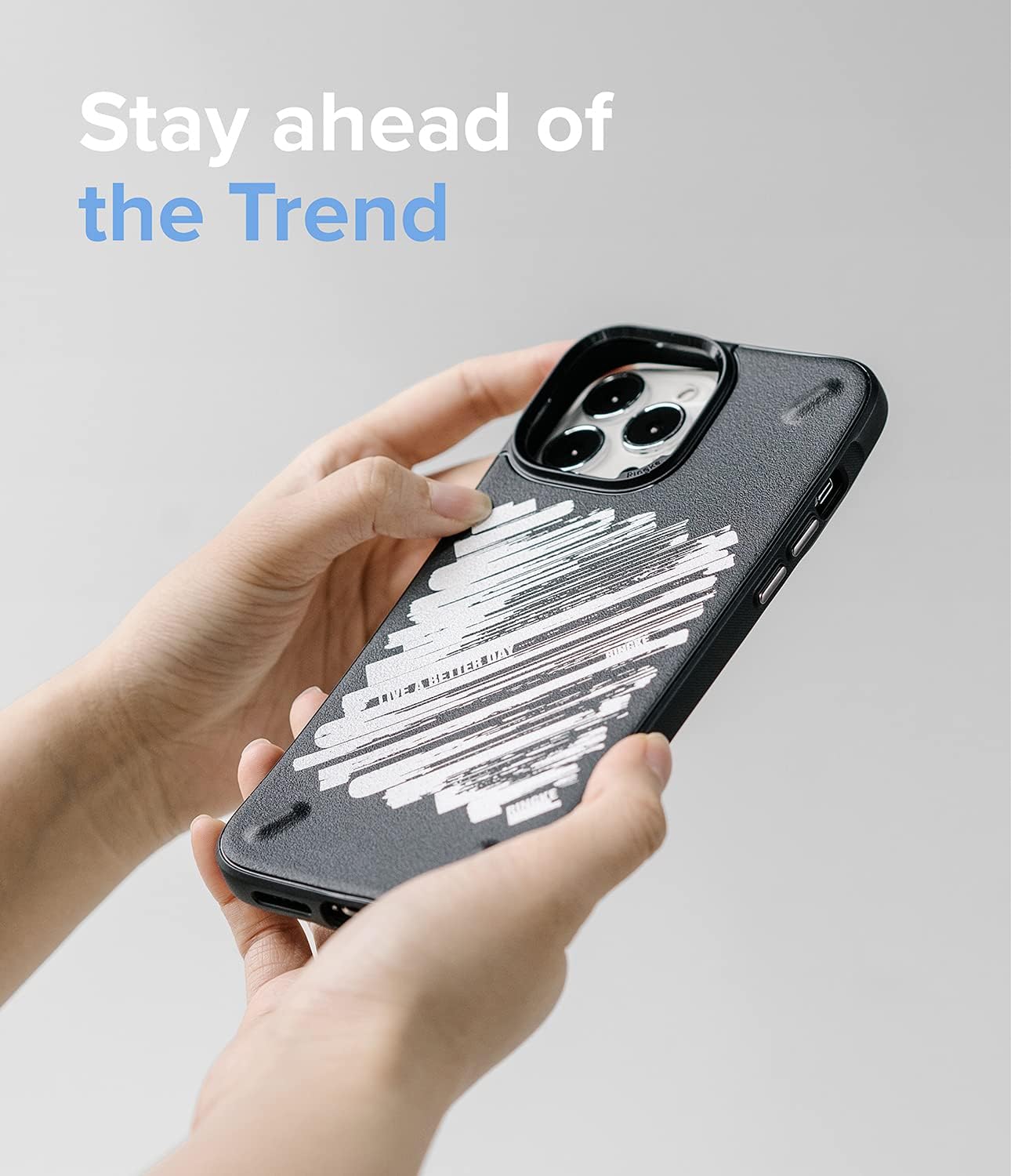 Ringke Onyx Design – Funda compatible con iPhone 13 Pro, diseño de impresión de seda, resistente, a prueba de golpes, TPU antideslizante, funda para