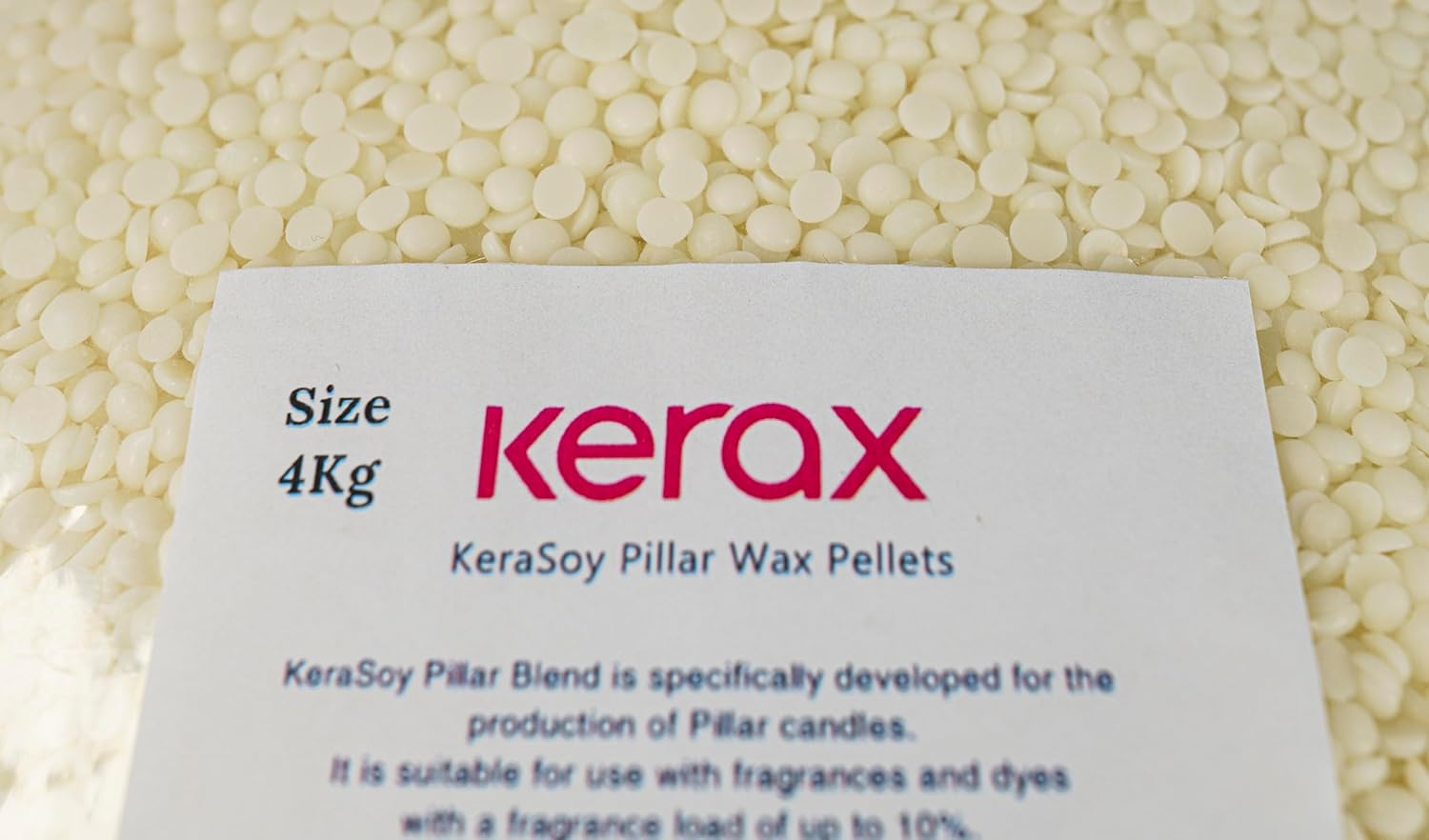 Mouldmaster KeraSoy – Pellets de cera para pilar, 8.8 lbs, color blanco hueso