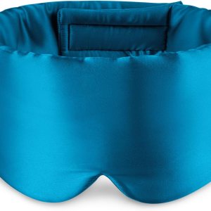 Zenssia Máscara de dormir 100% seda de morera para hombre y mujer con diadema ajustable, máscara de dormir grande de tamaño completo y venda para un Zenssia Máscara de dormir 100% seda de morera para hombre y mujer con diadema ajustable, máscara de dormir grande de tamaño completo y venda para un