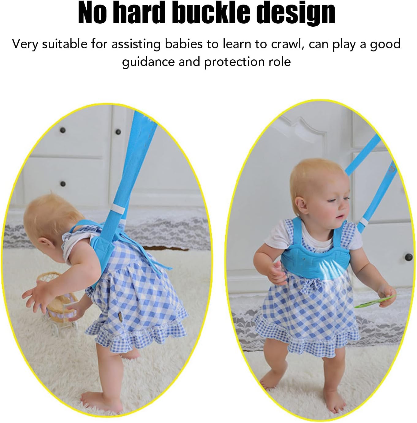 Arnés para caminar para niños pequeños, arnés de asistente para bebés, correas para niños pequeños, ajustable, transpirable, ayudante de aprendizaje