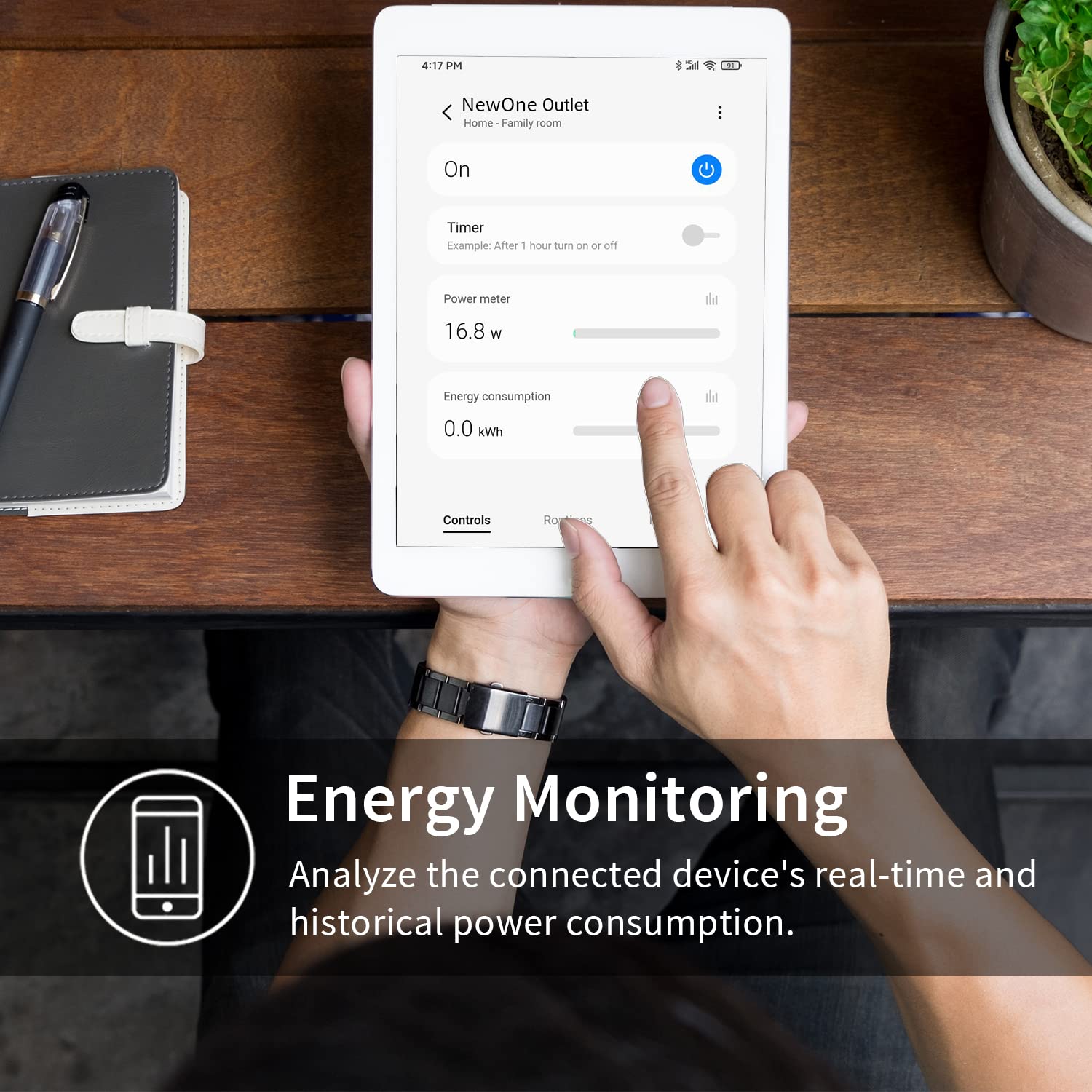 New One Enchufe Zwave, toma Zwave con monitoreo de electricidad, requiere concentrador Z-Wave, enchufe Z-Wave funciona con asistente doméstico,
