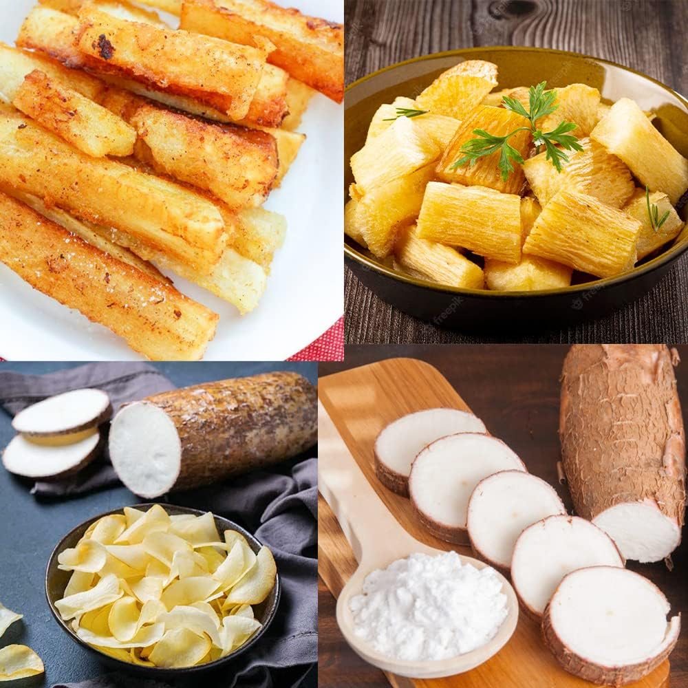 QAUZUY GARDEN 10 semillas de mandioca y mandioca de mandioca (Manihot Esculenta), Yuca, Tapioca – Semillas de vegetales tradicionales altamente