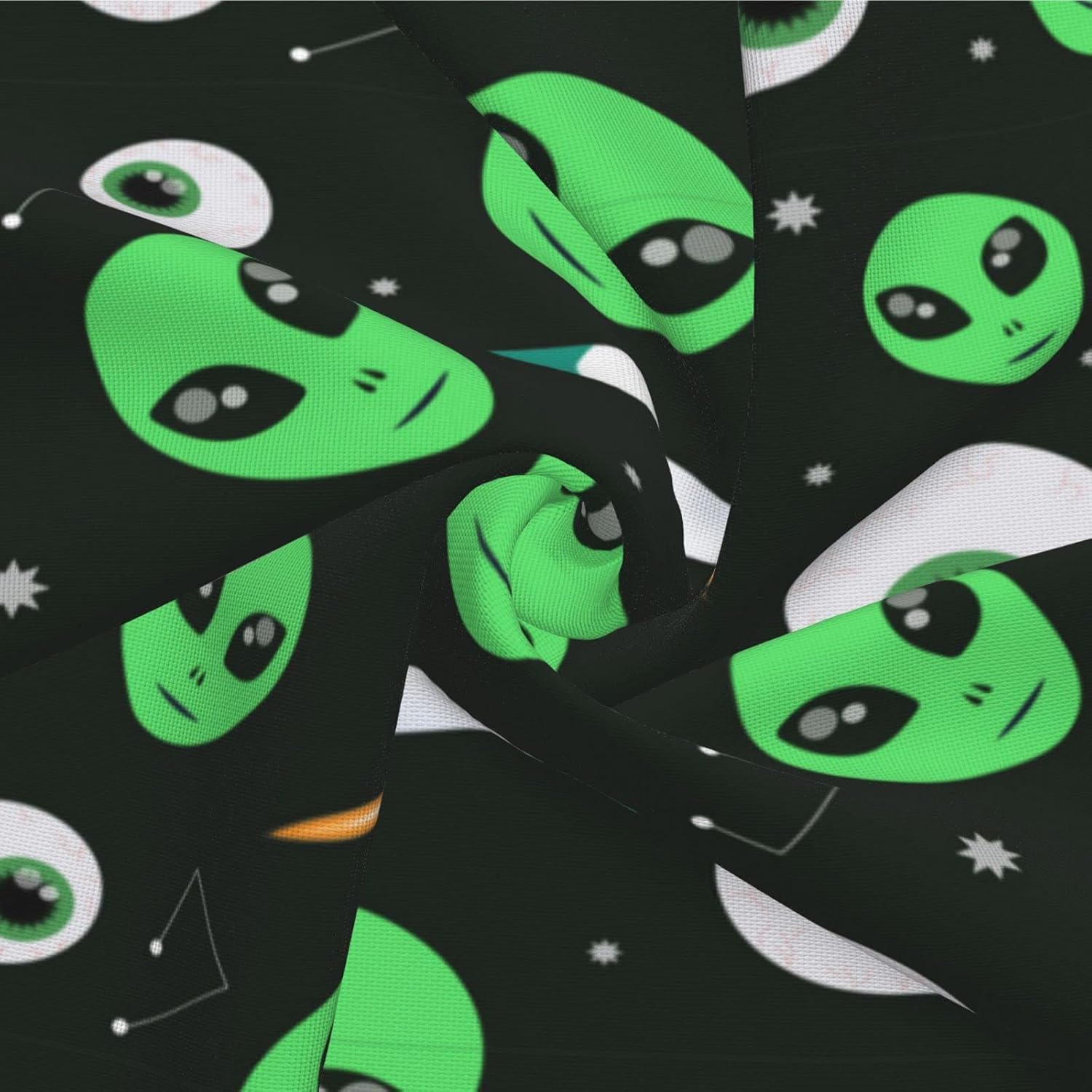Alien – Funda de almohada cuadrada decorativa suave, funda de cojín, decoración del hogar para sofá, cama, silla, 20 x 20 pulgadas