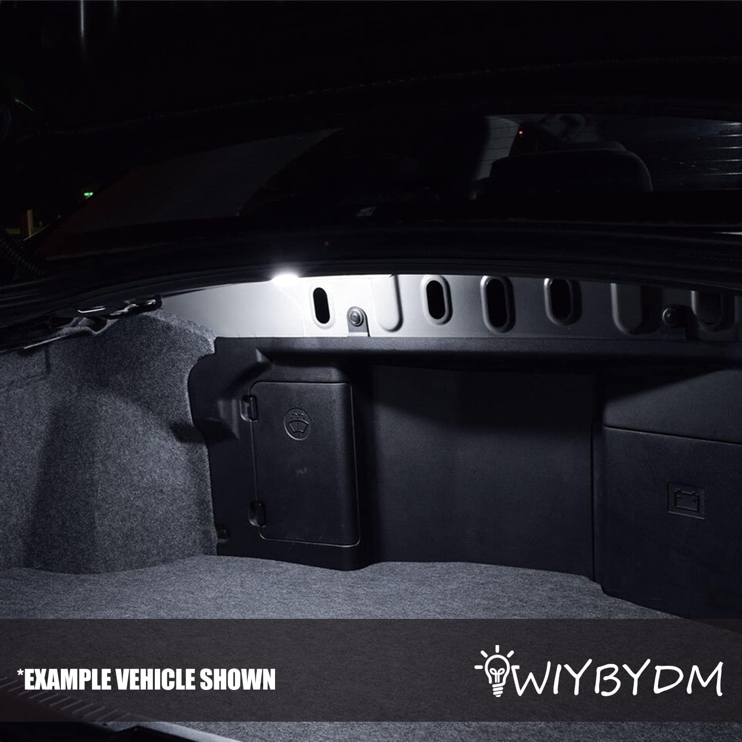 WIYBYDM Kit de luces LED para interiores para Hyundai KonaKona N 2017 2018 2019 2020 2021 2022 superbrillantes 6000K mapa cúpula de matrícula luces