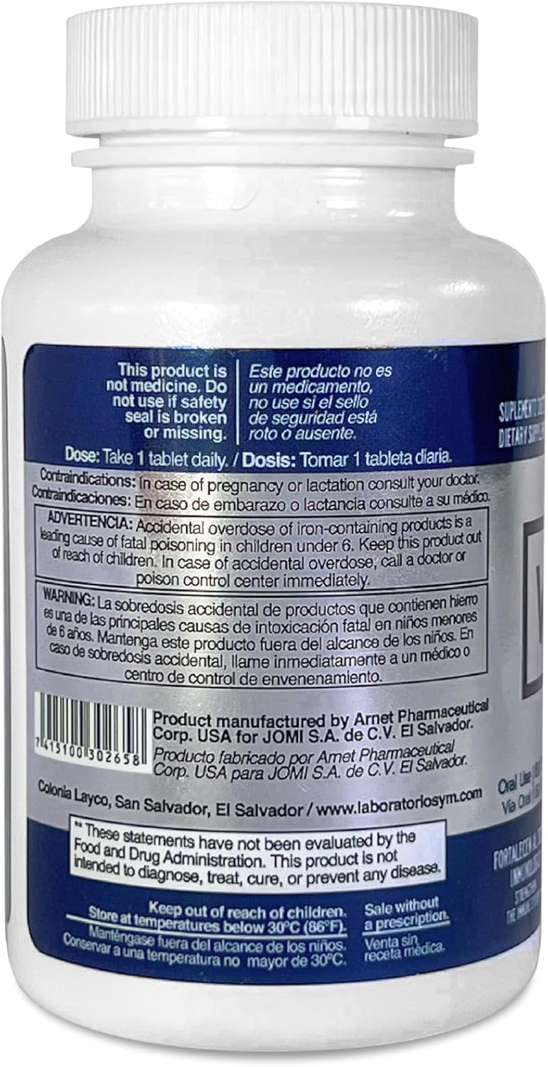multivitamínico, vitamina A, vitamina C, vitamina D, vitamina E, vitamina B12, vitamina B6, calcio, zinc, fósforo, potasio, hierro, minerales,