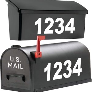 1060 Graphics – Números de buzón reflectantes de 8 pulgadas de alto – Calcomanía hecha a medida, letras de vinilo premium, casa, negocios, 1060 Graphics – Números de buzón reflectantes de 8 pulgadas de alto – Calcomanía hecha a medida, letras de vinilo premium, casa, negocios,