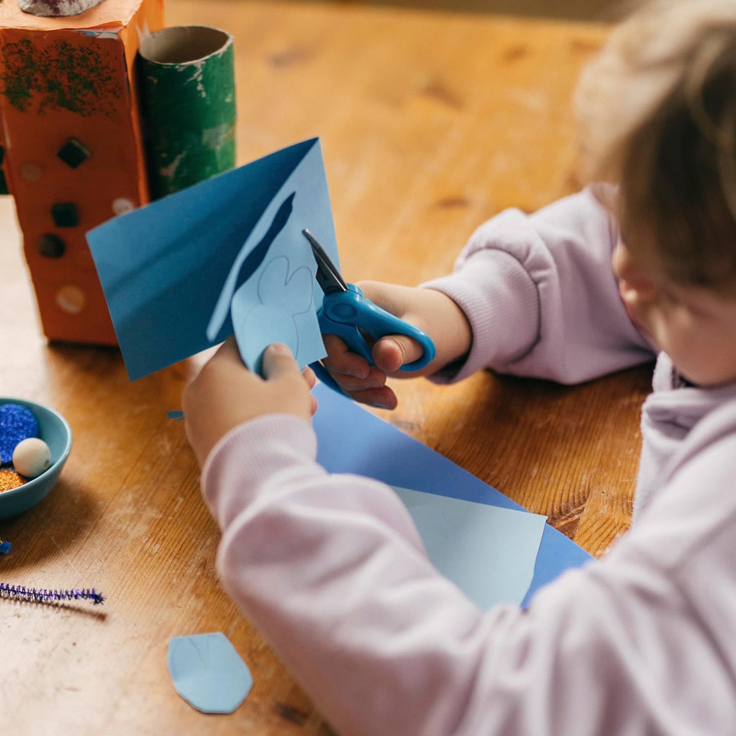 Fiskars Tijeras puntiagudas para niños Classpack (5 pulgadas, 12 unidades)