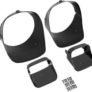 HECASA Bisel para faros delanteros+bisel de luz de parque compatible con Chevy Chevrolet Camaro Z28 1978-1981 Luces de posición laterales de HECASA Bisel para faros delanteros+bisel de luz de parque compatible con Chevy Chevrolet Camaro Z28 1978-1981 Luces de posición laterales de