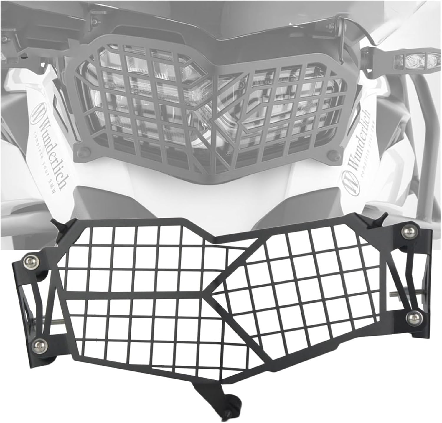 ORSQU Para BM-&W F850GS F750GS F 850 GS F 750 GS 2018 2019 2020 Protector de faros delanteros Protector de cabeza de motocicleta cubierta de