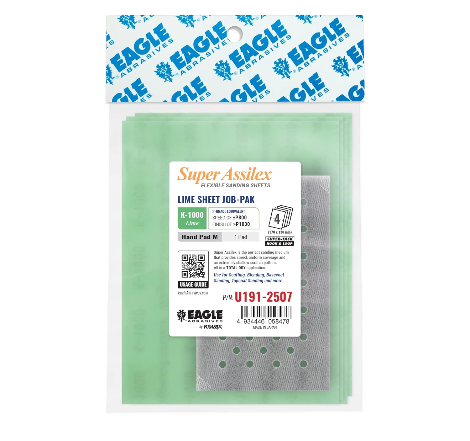 Super Assilex – Papel de lija flexible