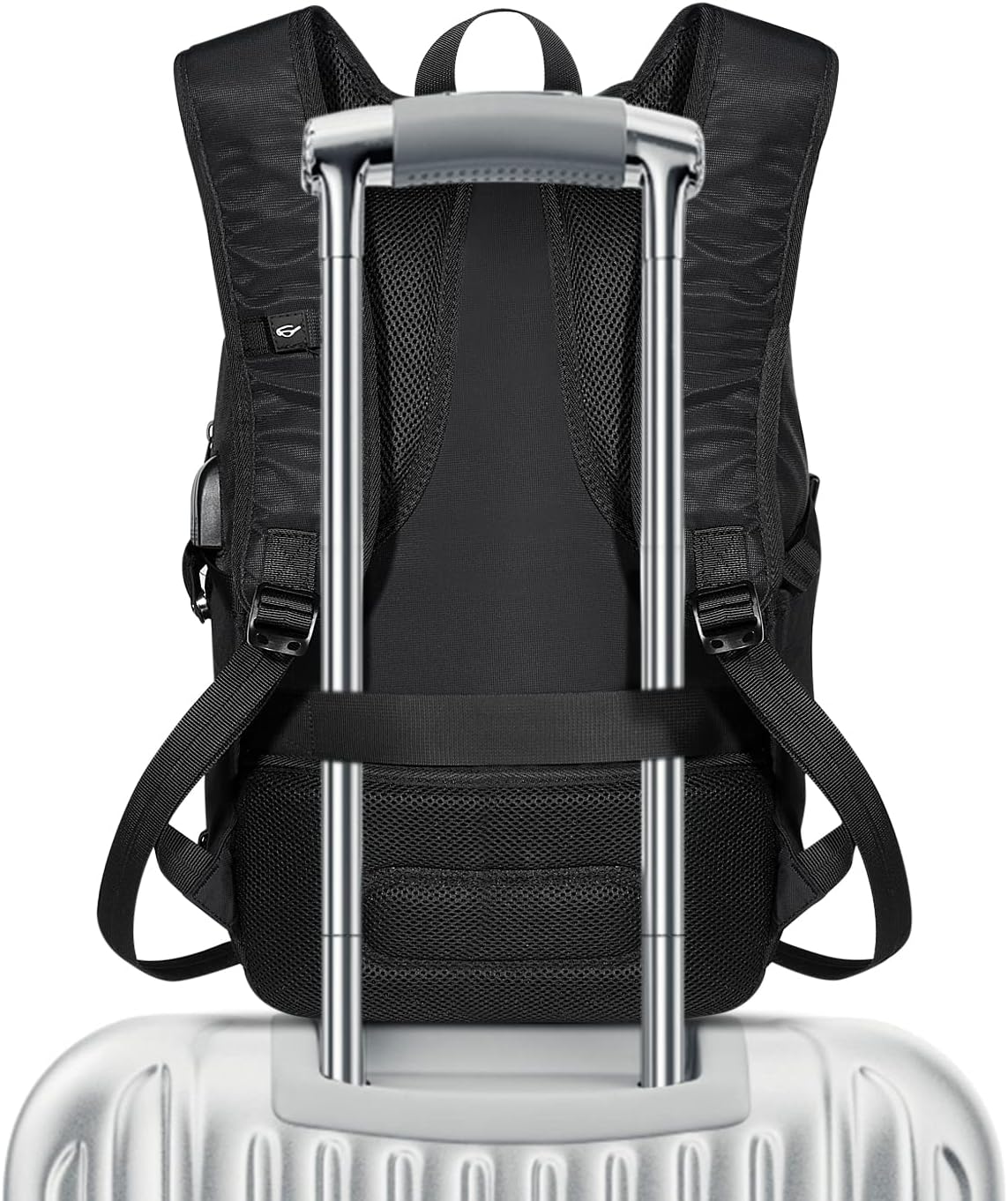 Tzowla Mochila antirrobo de 35 litros con puerto de carga USB para portátil