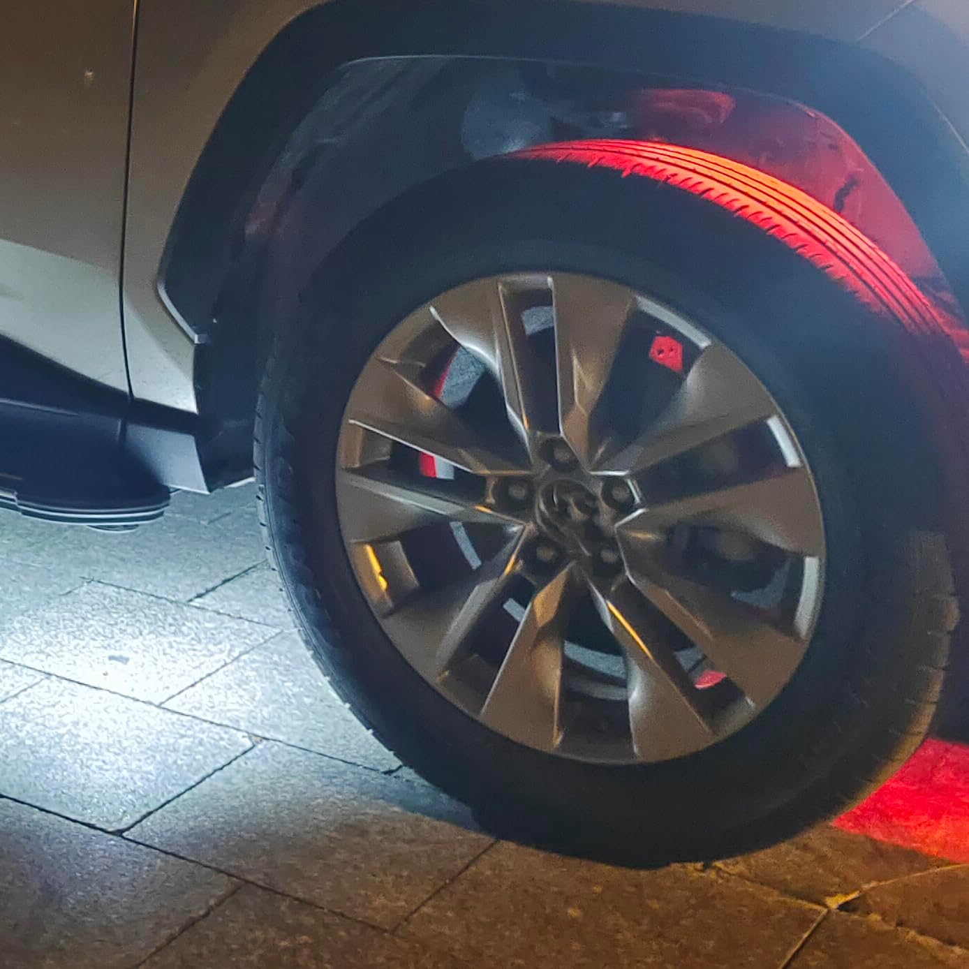 LY8 6Pods – Luces LED de roca roja de neón para automóvil, camión, ATV, UTV, SUV, Jeep, barco, debajo de la carrocería, lámpara impermeable (rojo)