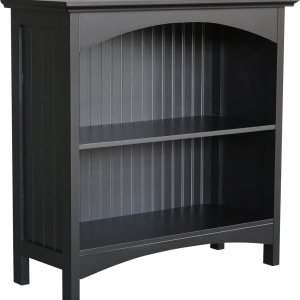 eHemco Estantería de 2 niveles con 2 soportes arqueados, 29 pulgadas, color negro eHemco Estantería de 2 niveles con 2 soportes arqueados, 29 pulgadas, color negro