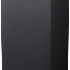 YAMAZAKI home 4489 – Cubo de basura alto moderno con asa, tamaño único, color negro YAMAZAKI home 4489 – Cubo de basura alto moderno con asa, tamaño único, color negro