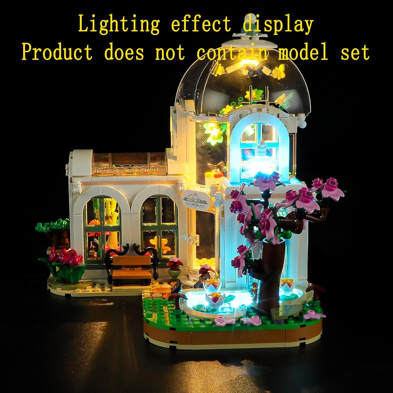 GEAMENT Kit de luz LED compatible con Lego Botanical Garden – para amigos 41757 juego de modelos (juego de modelos no incluido)