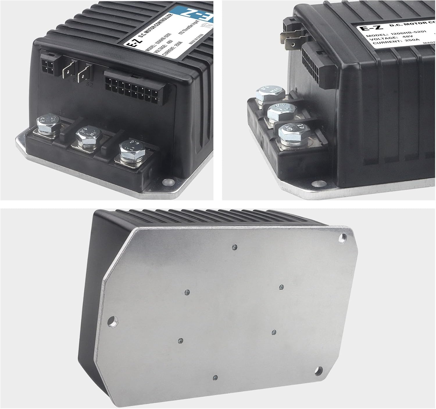 1206HB-5201 48V 250A 612632 para EZGO para Curtis para TXT, reemplazar 1206HB 5201 DC Motor Speed Controller ITS Acelerador se adapta a Express
