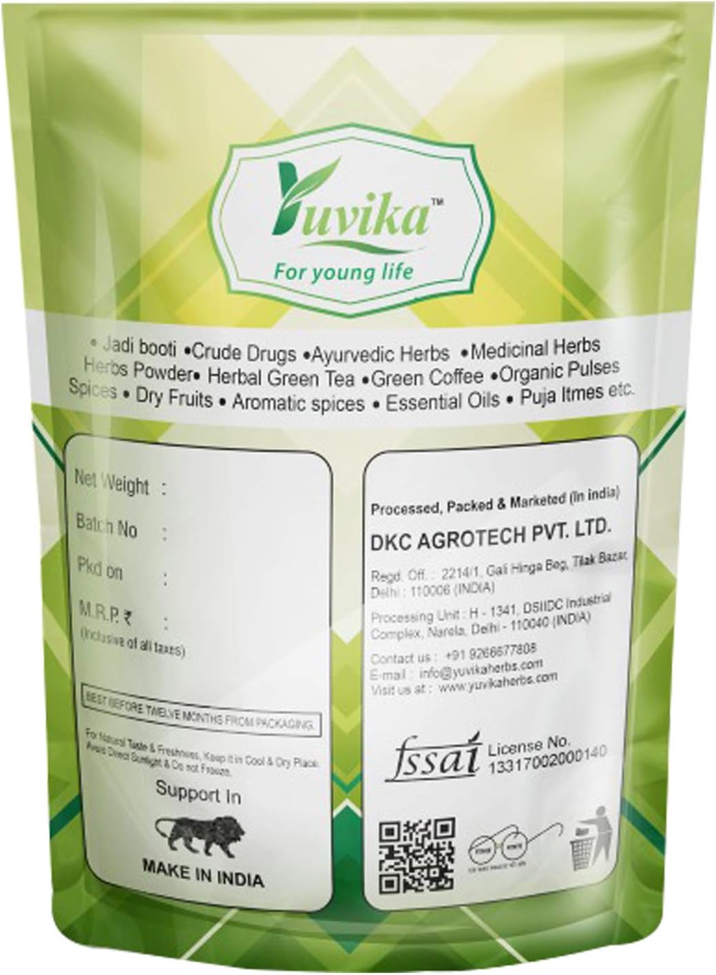 YUVIKA Beej Kaunch Kala Powder (sin cáscara) – Mucuna Pruriens – Black Kaunch Seeds Powder  Cowhage (7.05 oz)