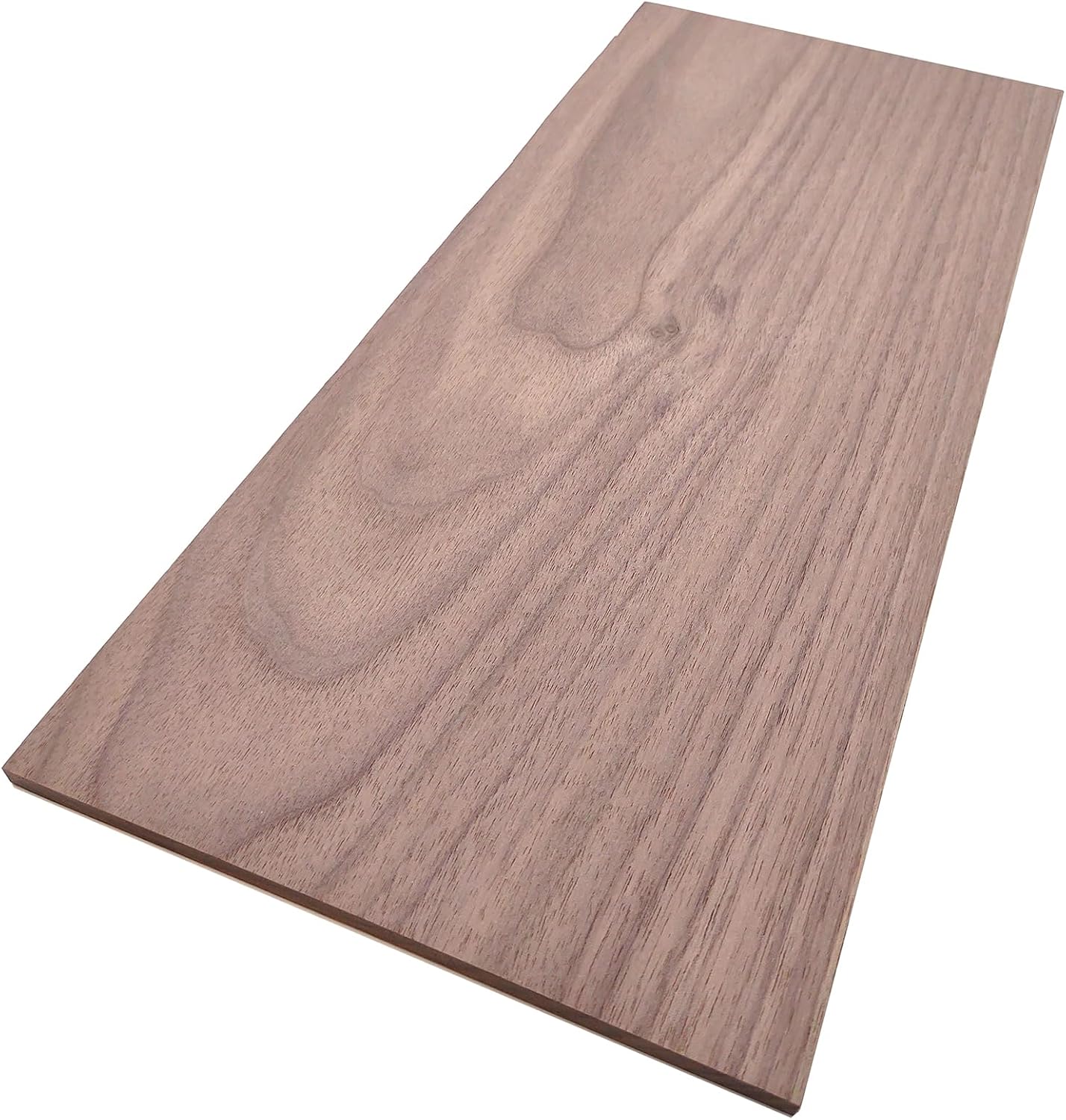 The Hardwood Edge Tablones de madera dura de nogal, madera de nogal para manualidades de madera sin terminar, 18 pulgadas (0.118 in), madera dura