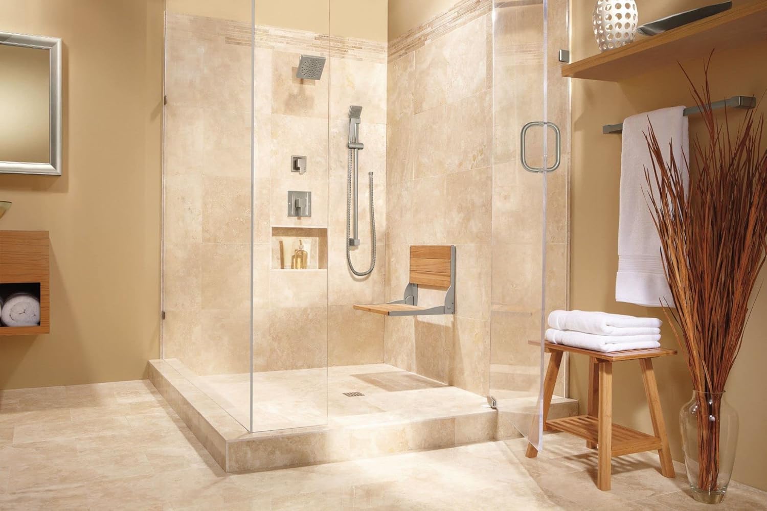 Moen YB8824BN – Toallero de baño moderno de 90 grados, 24 pulgadas, níquel cepillado