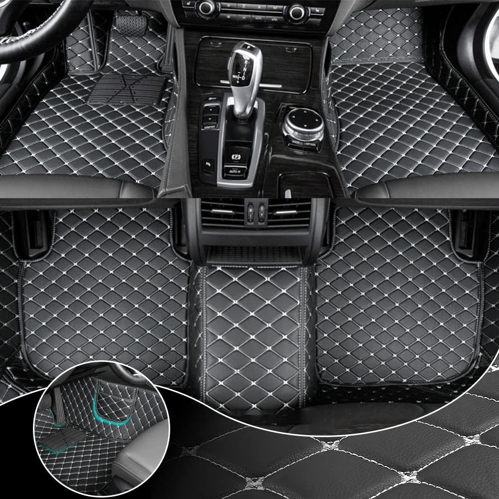 Alfombrillas personalizadas para Cadillac Escalade 2006-2022 para automóvil, de lujo, impermeables, antideslizantes, cobertura completa, forros de
