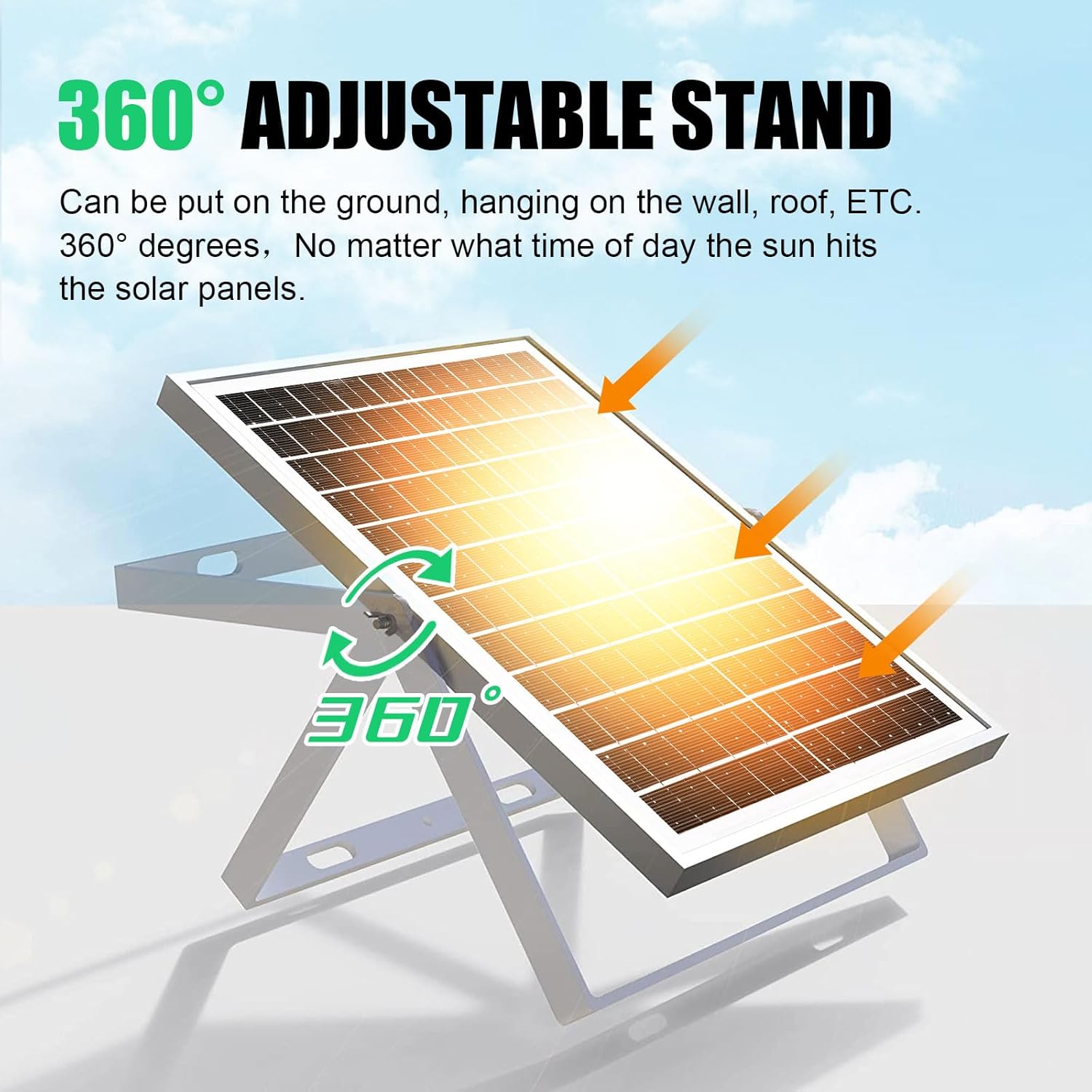 HNRLOY Extractor de energía solar, panel solar de 20 W con ventilador de escape solar de alta velocidad de 8 pulgadas para invernadero, gallinero,