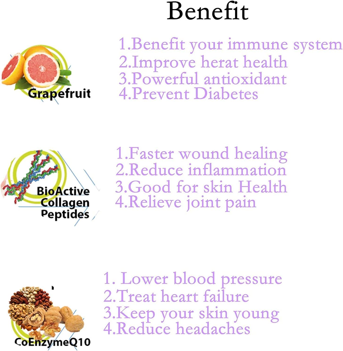 FuXion Beauty – Bebida antienvejecimiento deliciosa mezcla de bebida con sabor a guayaba con CoQ10, vitamina C y biotina, hace que se vea más