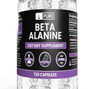 Ingredientes originales puros Beta alanina, (730 cápsulas) siempre pura, sin aditivos ni rellenos, verificado por laboratorio Ingredientes originales puros Beta alanina, (730 cápsulas) siempre pura, sin aditivos ni rellenos, verificado por laboratorio