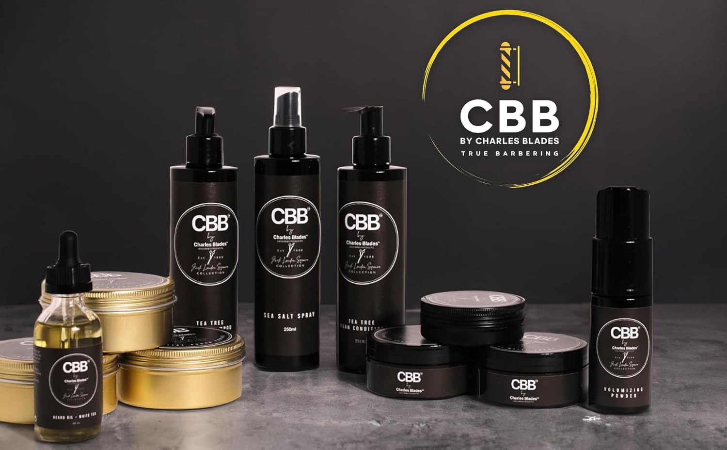 CBB By Charles Blades Pomada de argán esencial Mantenga el nivel 8  Pomada para dar forma y peinar para hombres y mujeres, agarre fuerte, soluble en