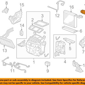 Conjunto de válvula de expansión Honda 80221-SNA-A01 original Conjunto de válvula de expansión Honda 80221-SNA-A01 original